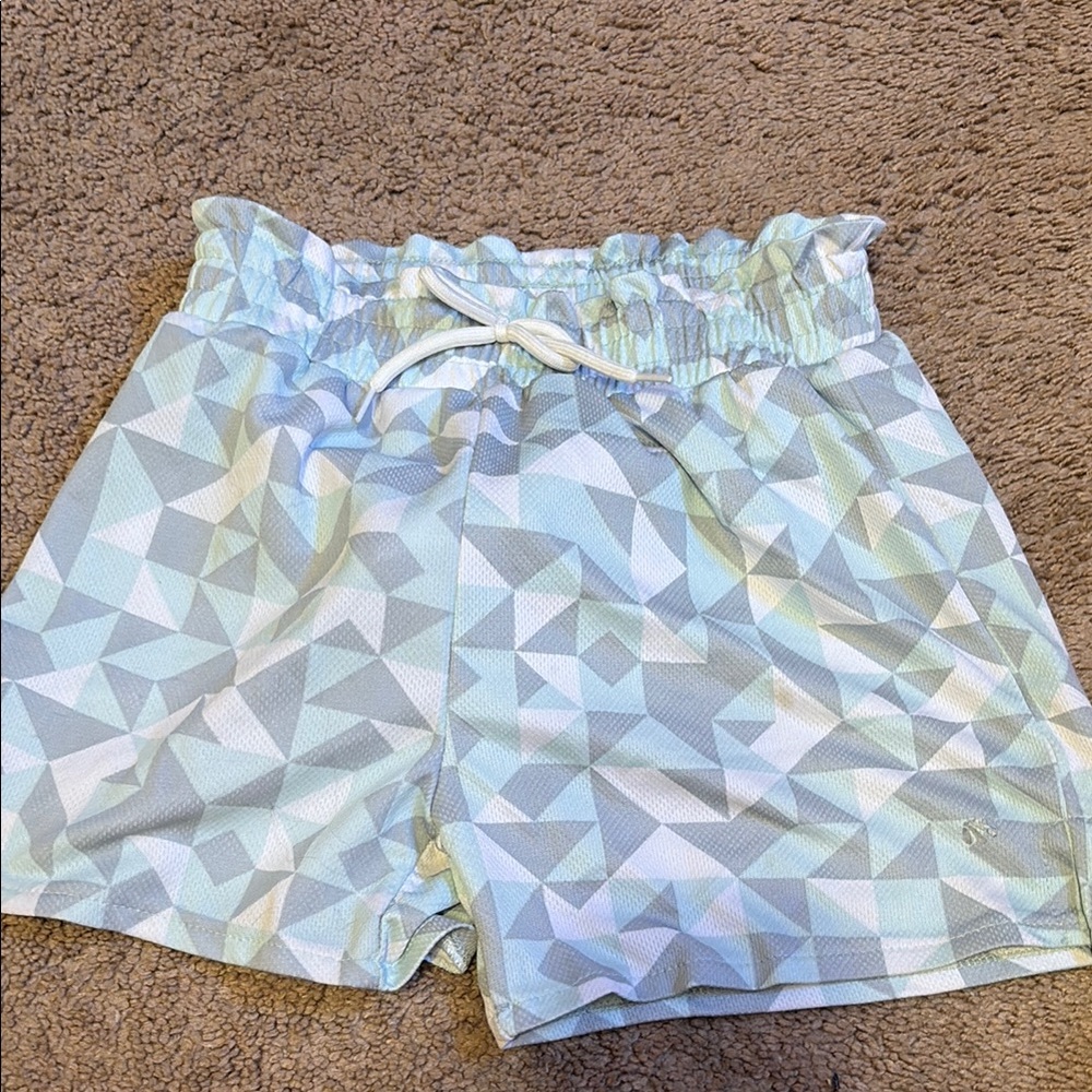Geometric Patterned Women's Shorts